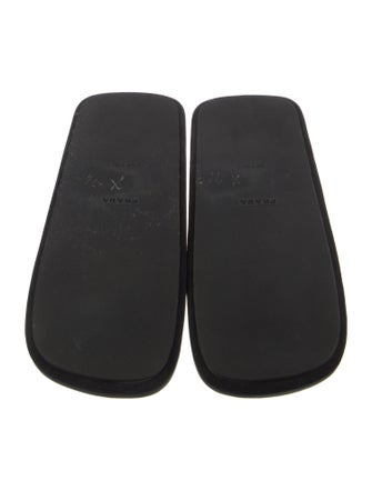Prada Printed Flip Flops