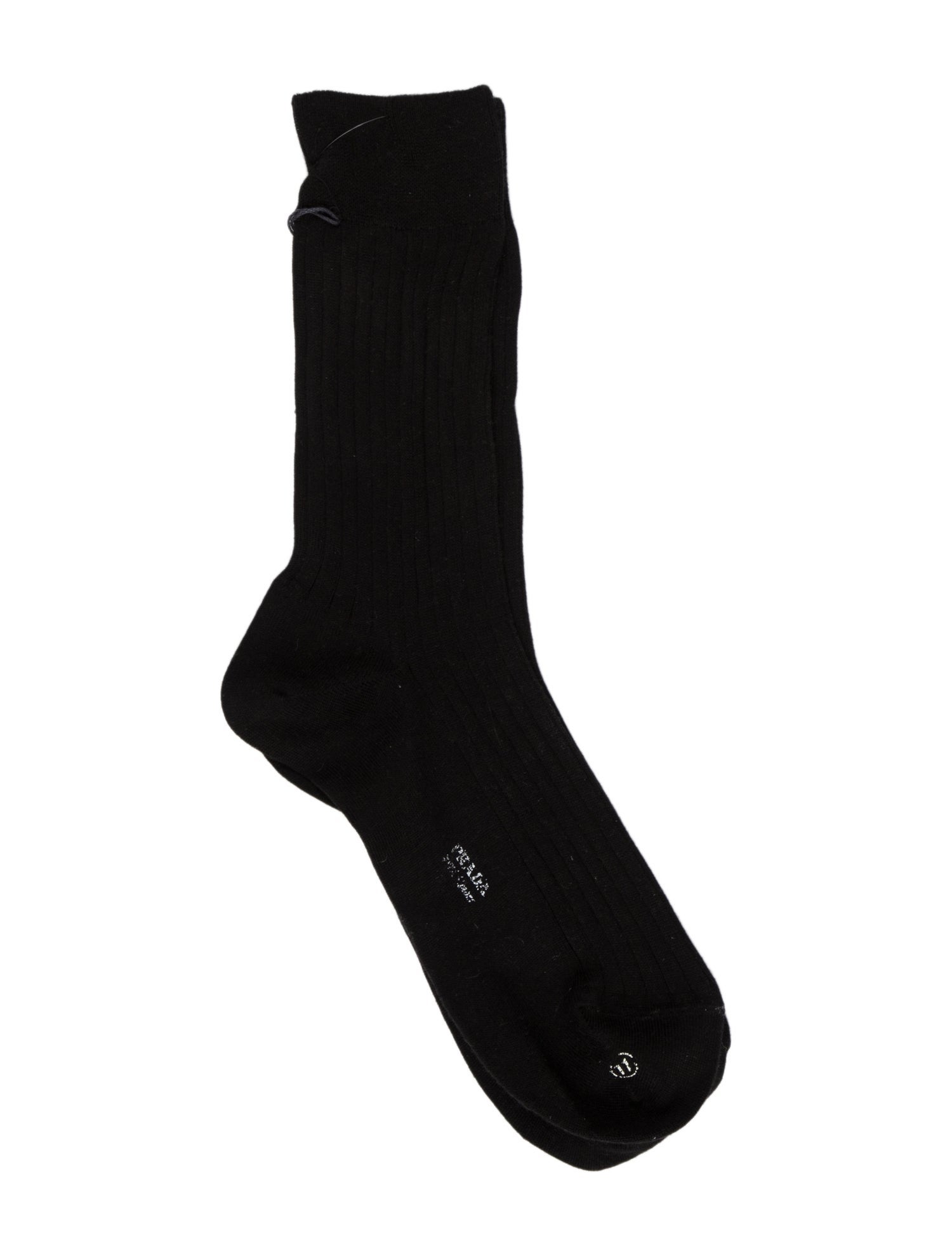 Prada Black Size 11 Socks w/ Tags