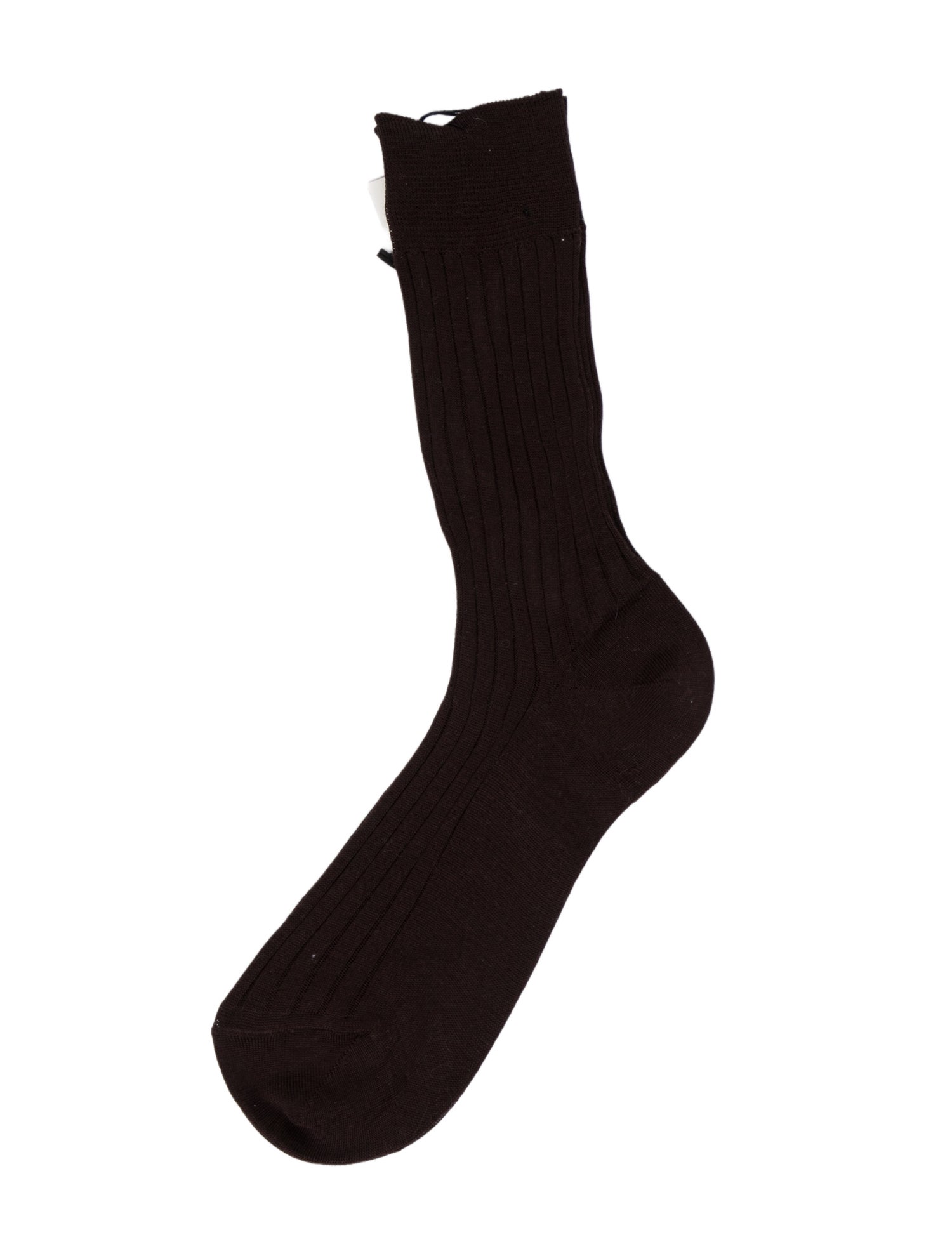 Prada Brown Size 10 Socks w/ Tags