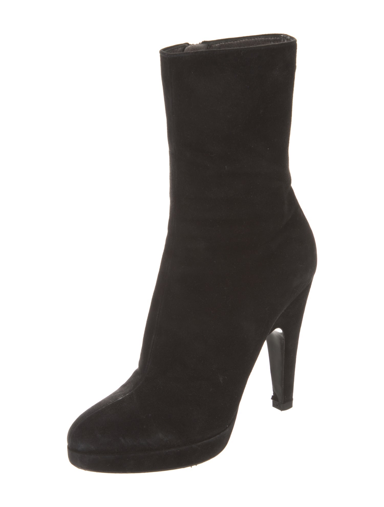 Prada Suede Sock Boots