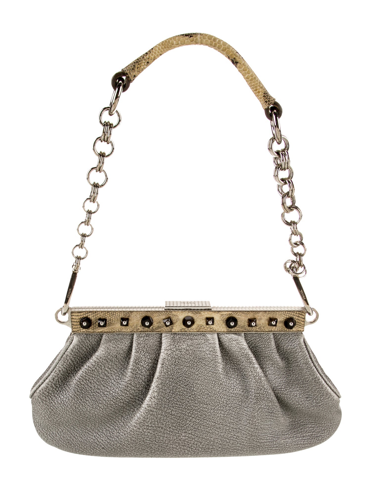 Prada Vitello Leather Shoulder Bag