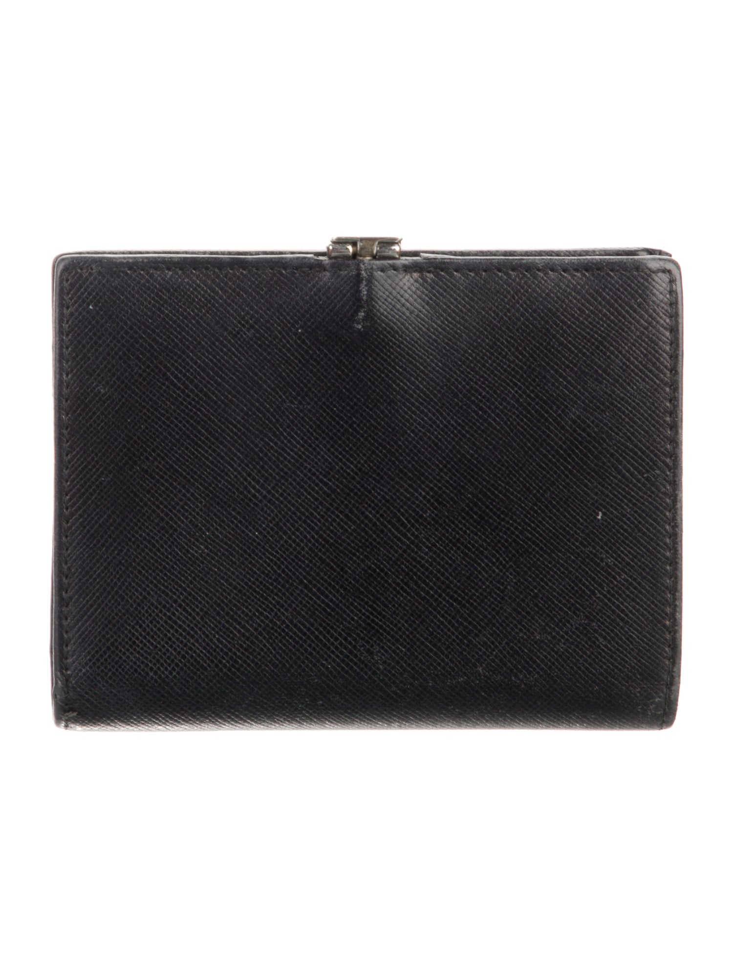 Prada Saffiano Leather Compact Wallet