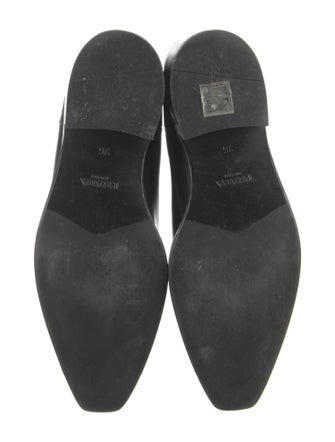 Prada Leather Chelsea Boots