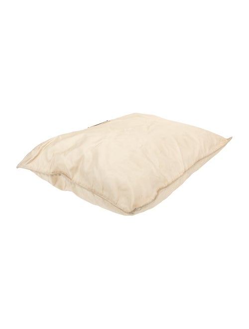 Prada Enameled Metal Triangle Tote