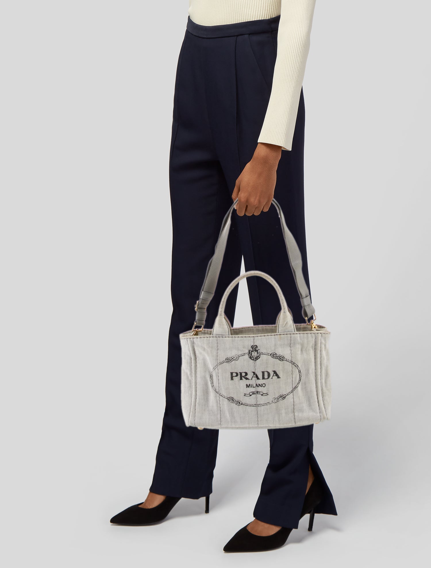 Prada Saffiano Leather Tote Small