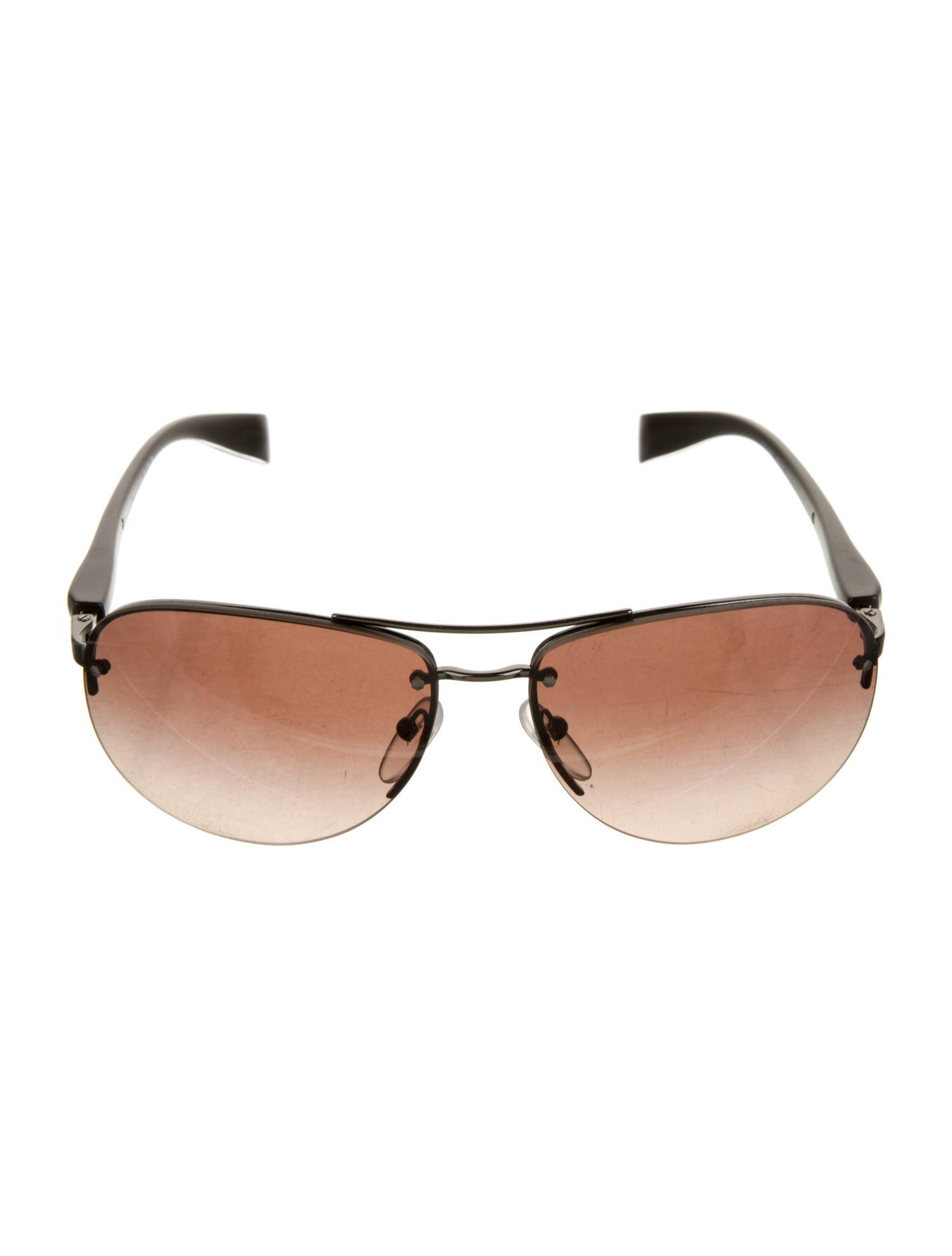 Prada Aviator Gradient Sunglasses