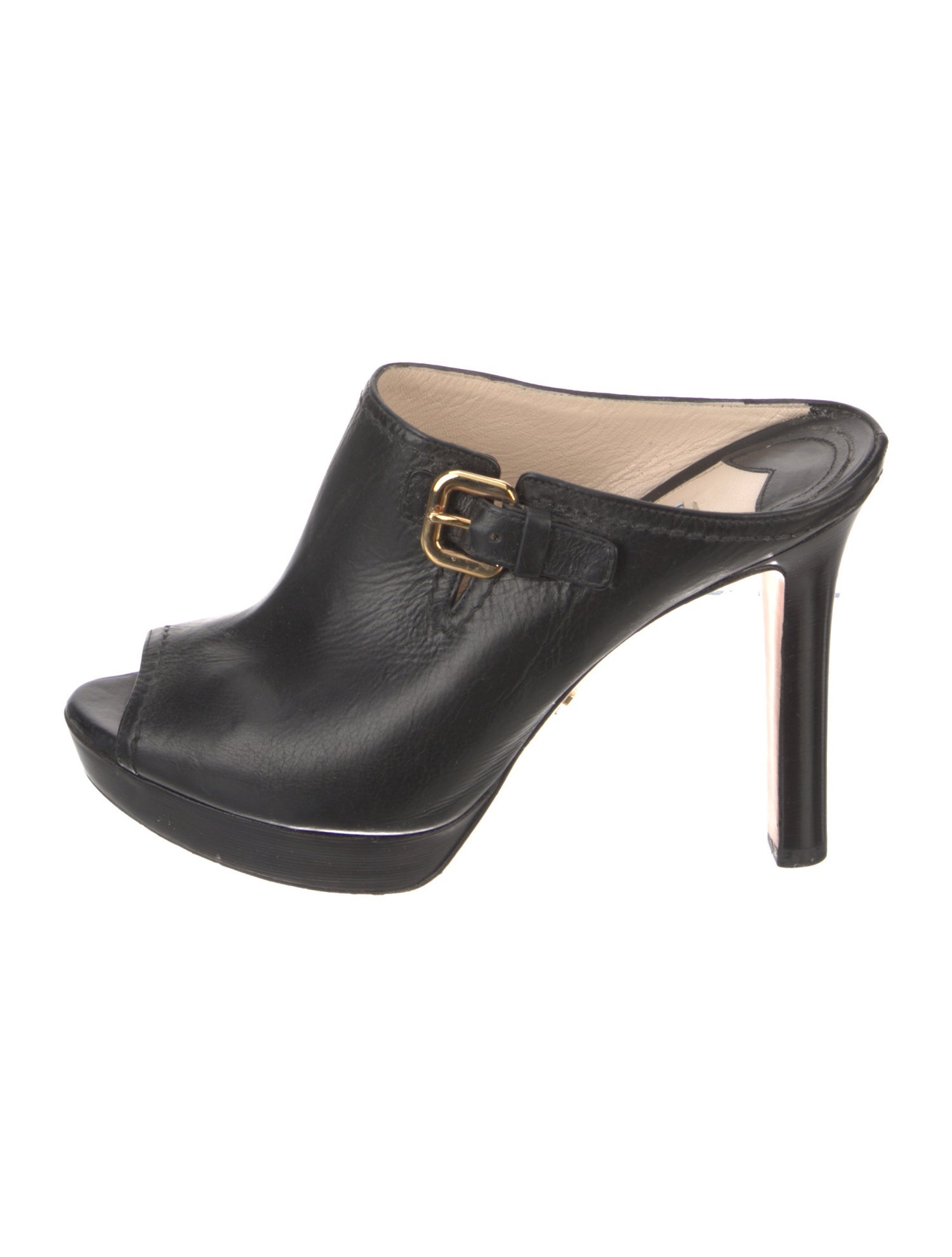 Prada Leather Mules