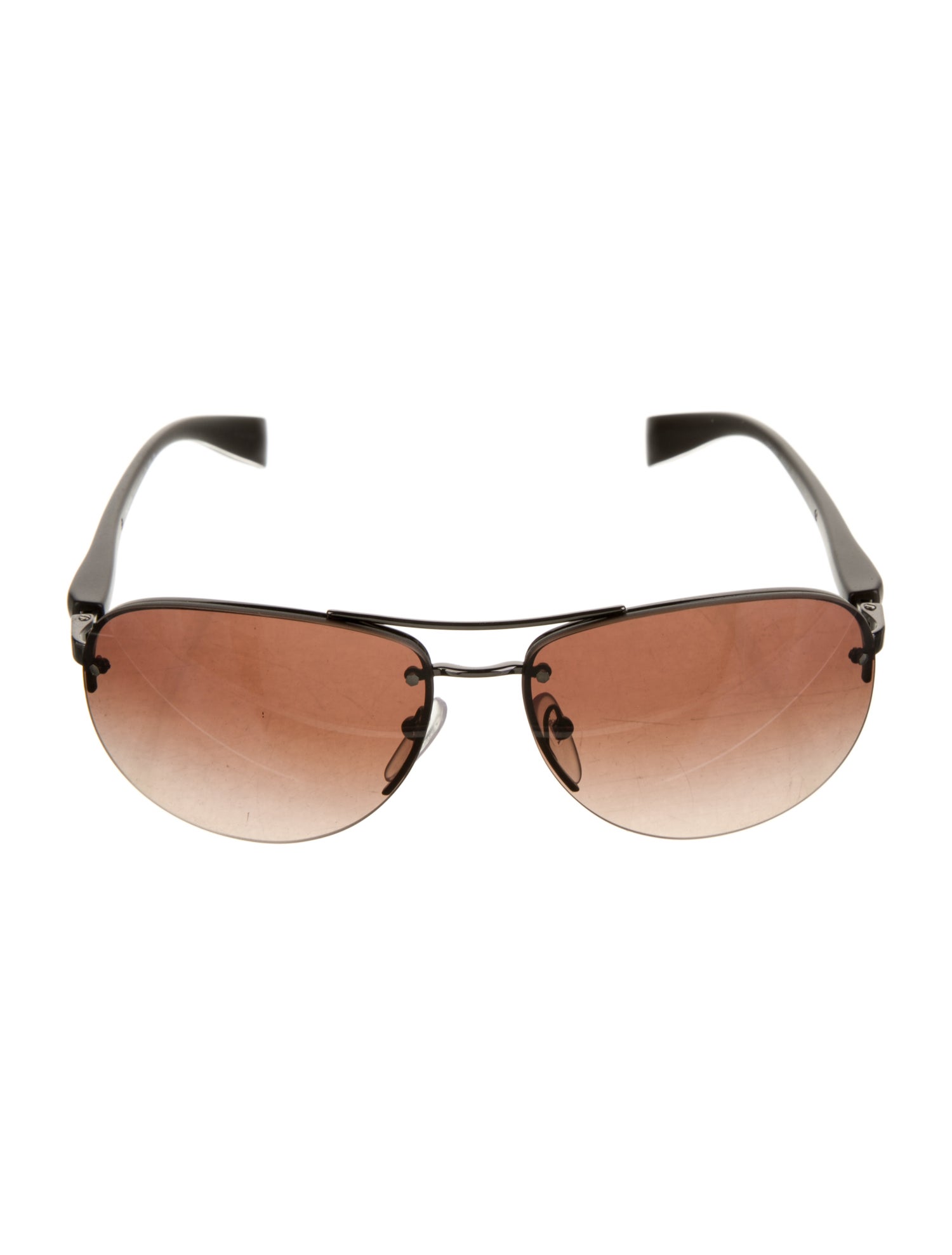 Prada Aviator Gradient Sunglasses