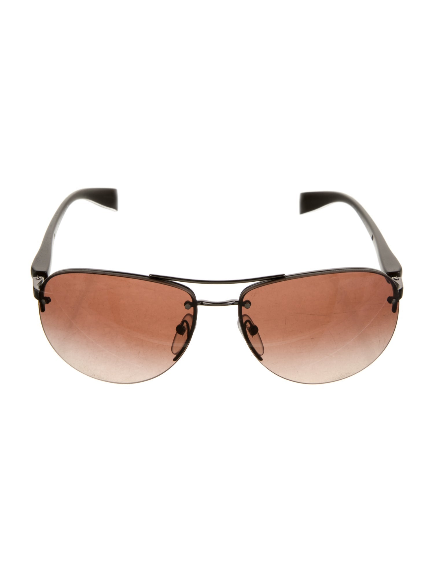 Prada Aviator Gradient Sunglasses