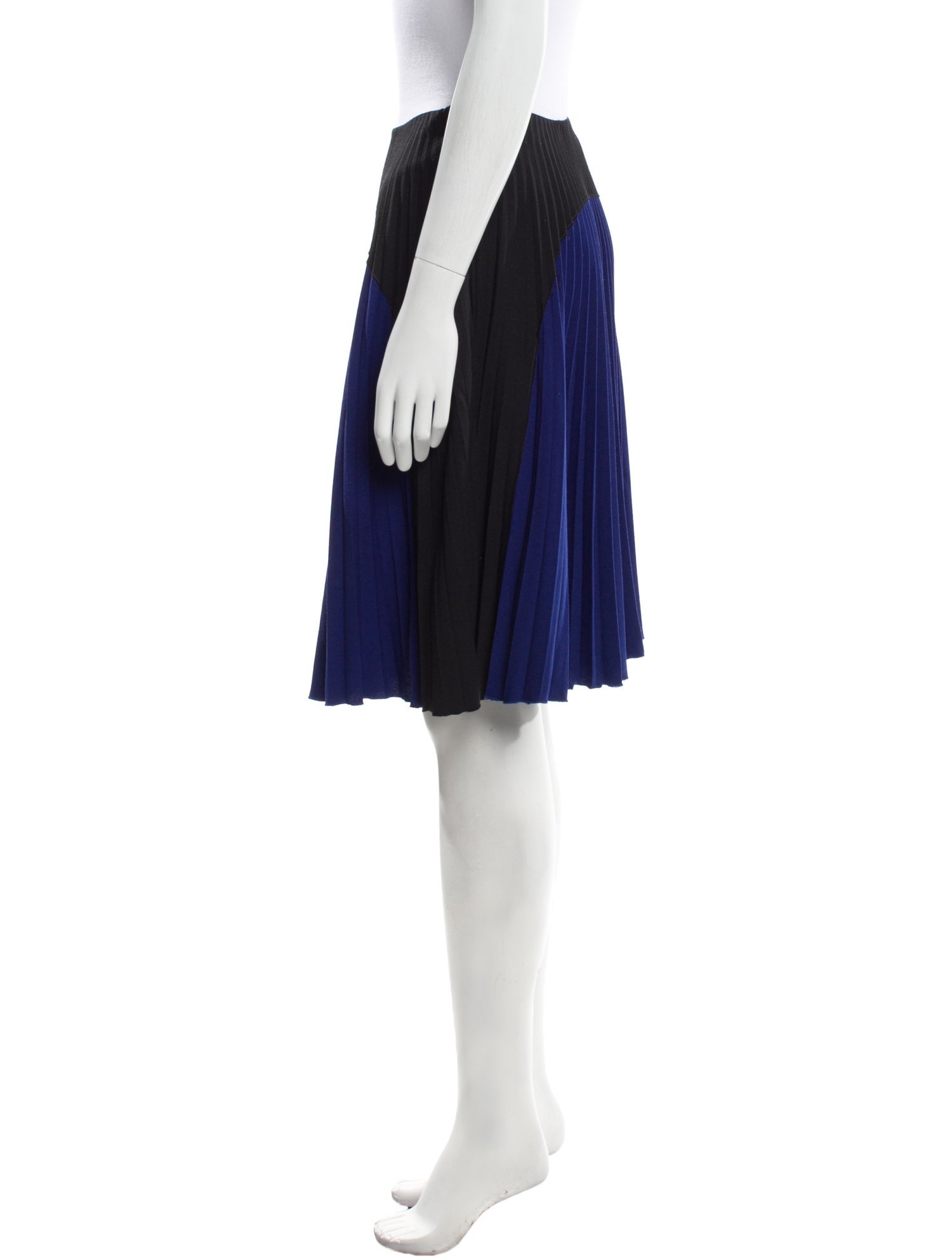 Prada Pleated Accents Knee-Length Skirt