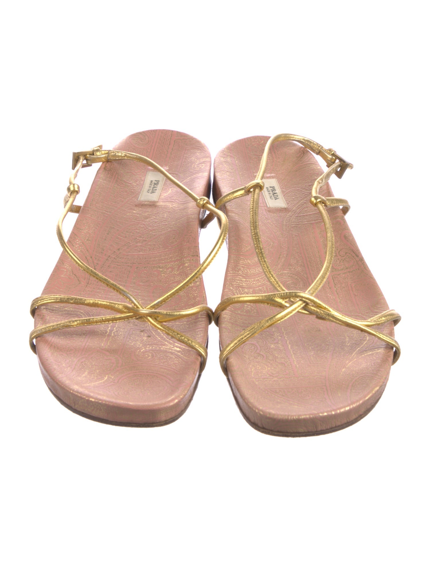 Prada Leather Sandals