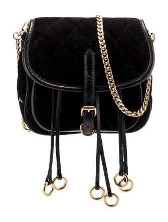 Prada Velvet Crossbody Bag
