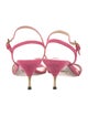 Prada Suede Slingback Sandals