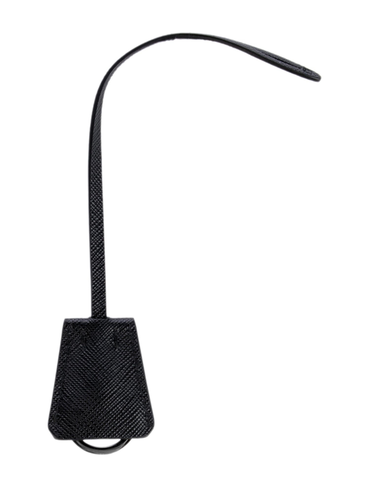 Prada leather keychains