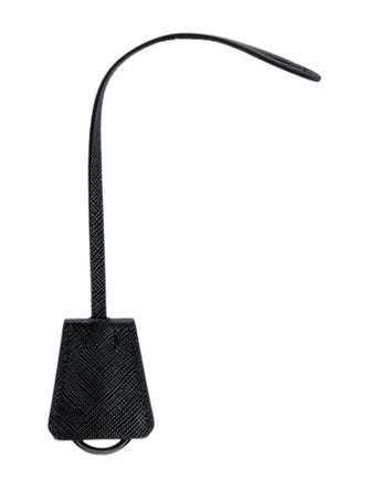 Prada leather keychains