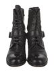 Prada Leather Combat Boots