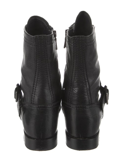 Prada Leather Combat Boots