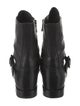 Prada Leather Combat Boots