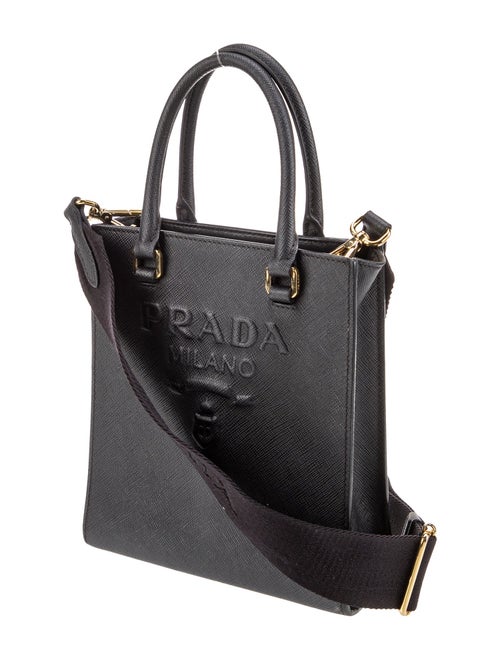 Prada Saffiano Leather Galleria Double Zip