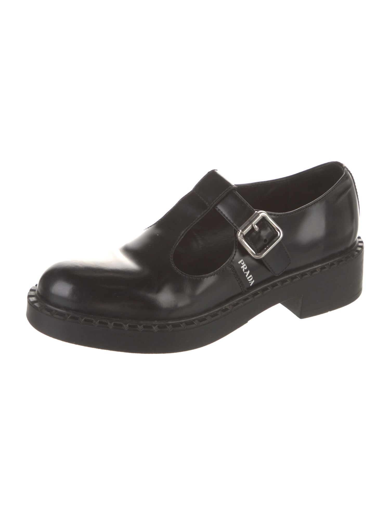 Prada Leather Oxfords