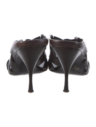 Prada Leather Slides