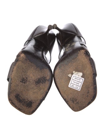 Prada Leather Slides