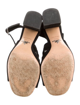 Prada Suede Sandals