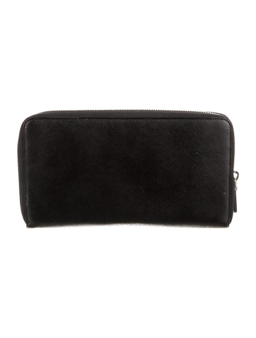 Prada Saffiano Lux Leather Continental Wallet