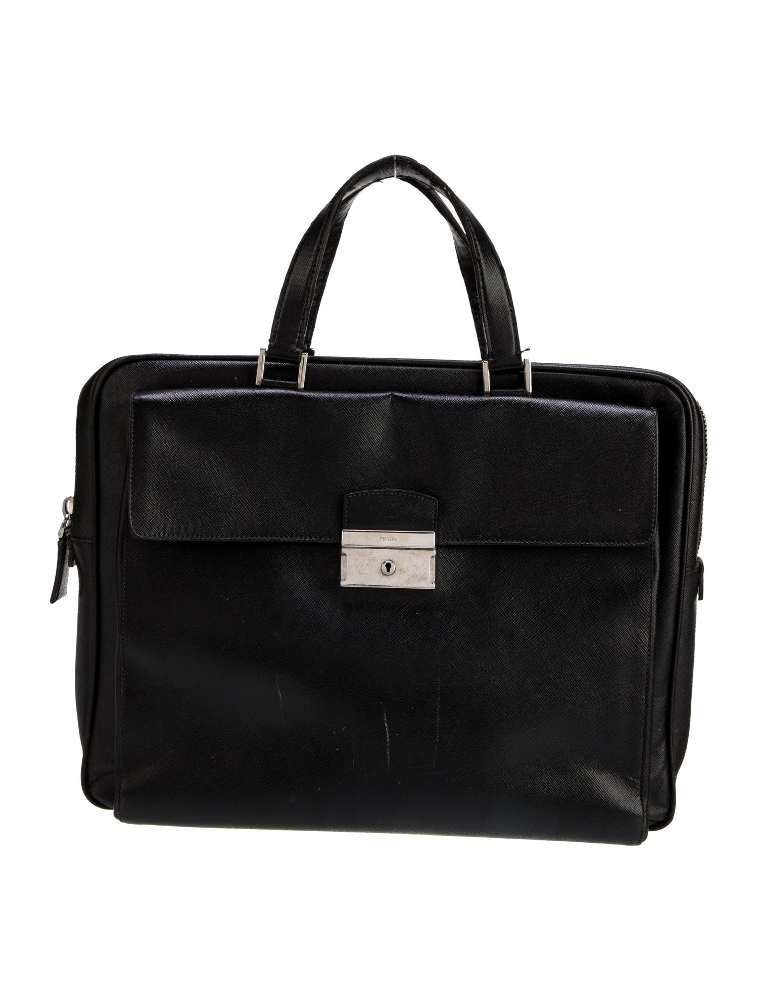 Prada Saffiano Leather Briefcase