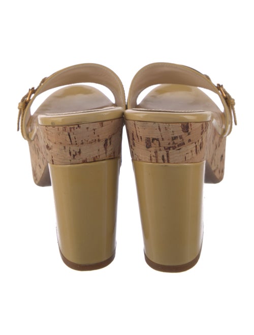 Prada Patent Leather Slides