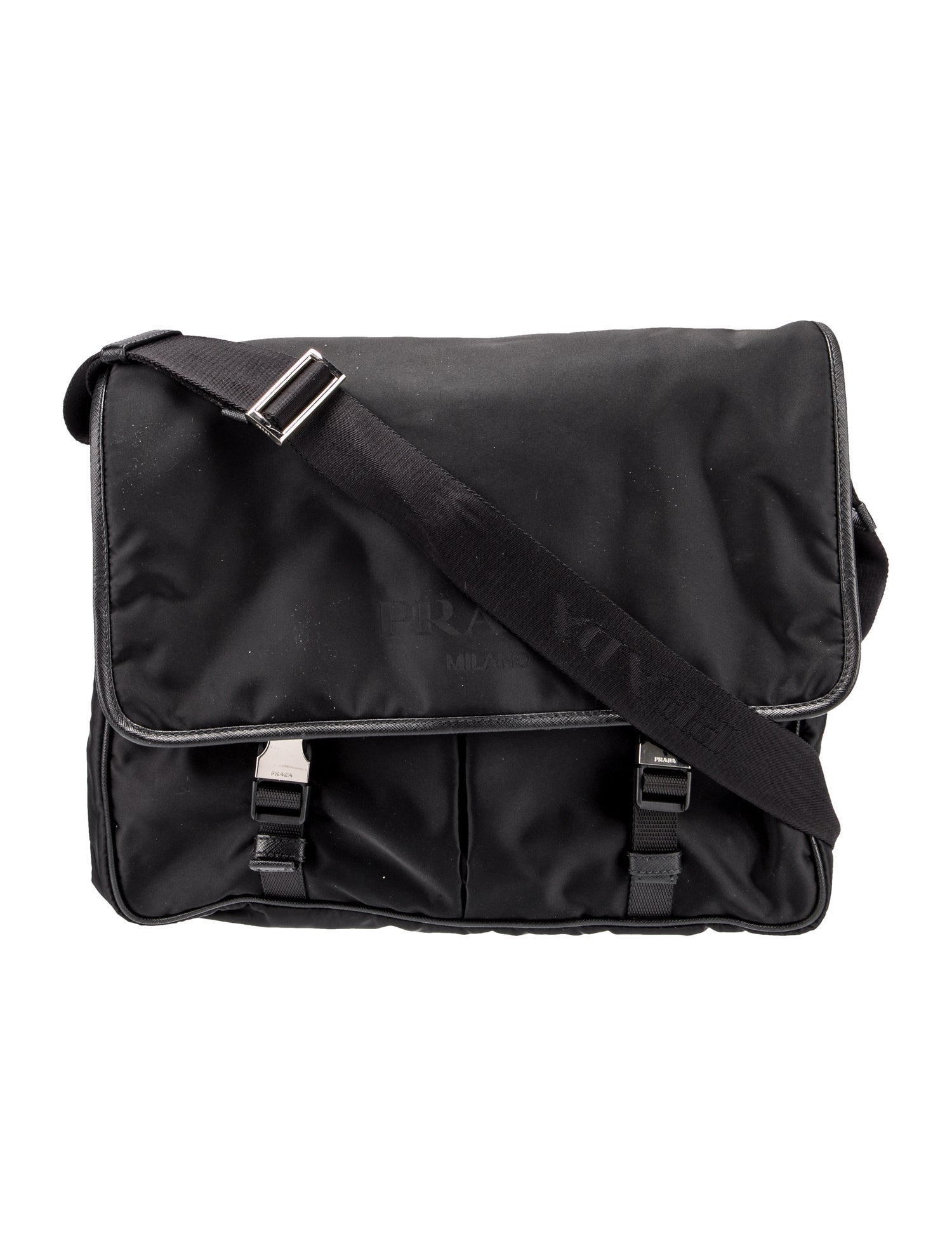 Prada Tessuto Nylon Messenger Bag