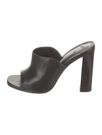 Prada Leather Slides