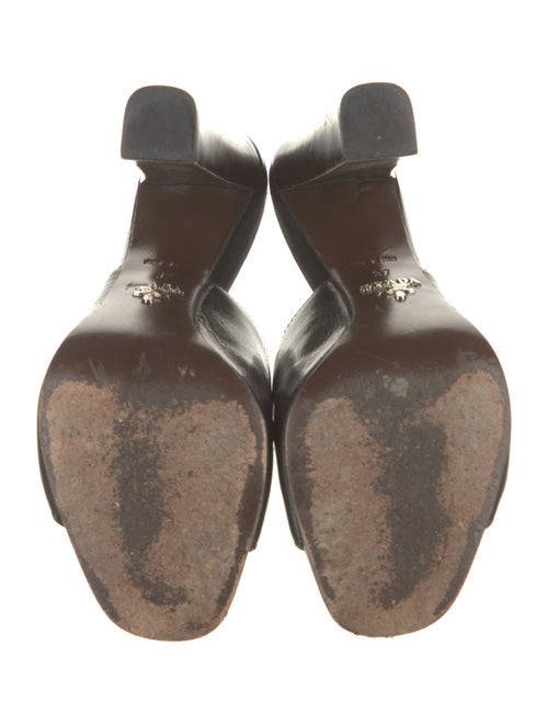 Prada Leather Slides