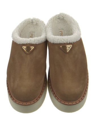 Prada Suede Mules