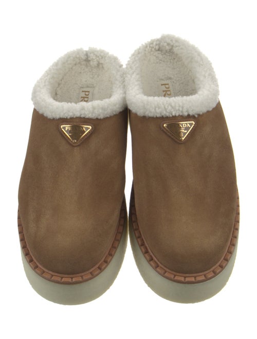 Prada Suede Mules