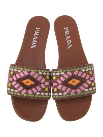 Prada Printed Slides