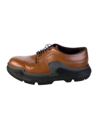 Prada 2015 Leather Derby Shoes