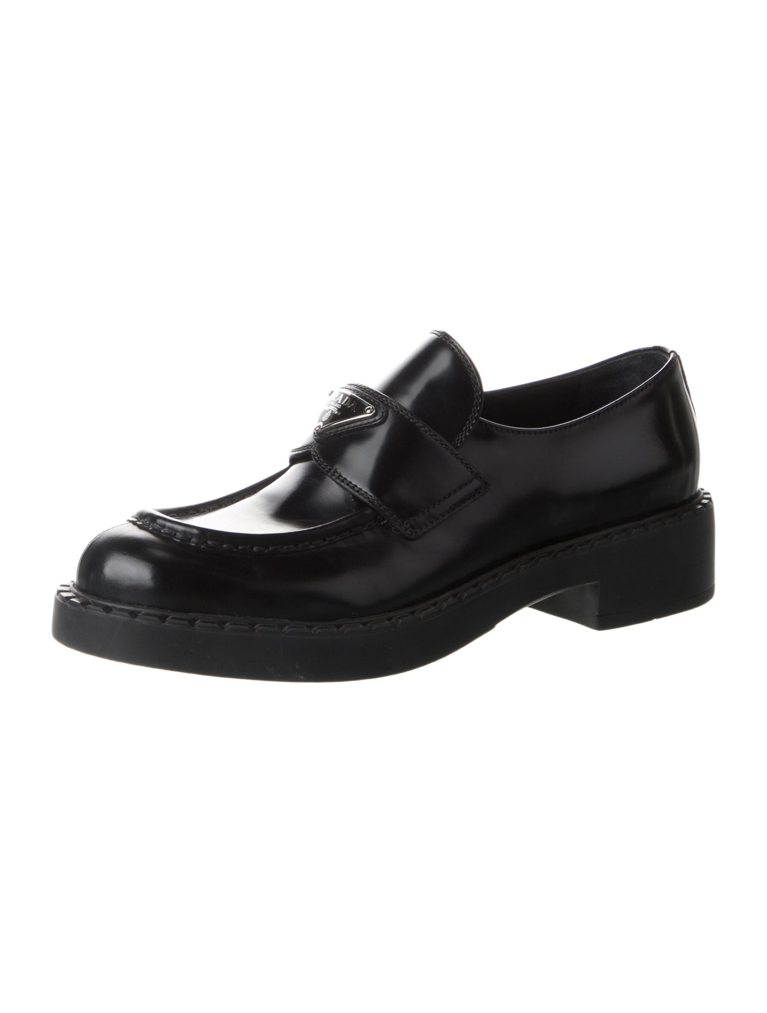 Prada Leather Loafers