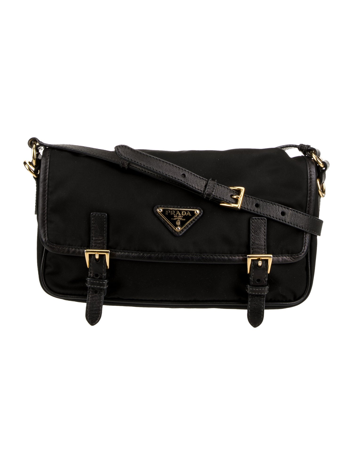 Prada Saffiano Leather Shoulder Bag
