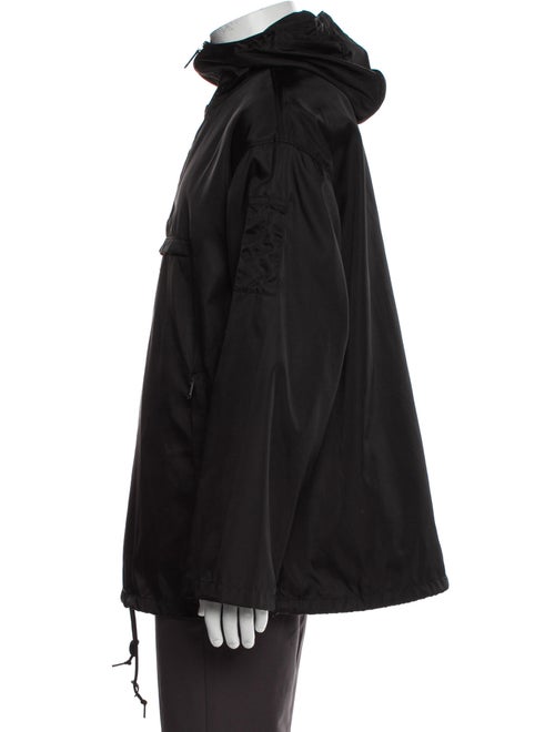 Prada 2018 Enameled Metal Triangle Windbreaker