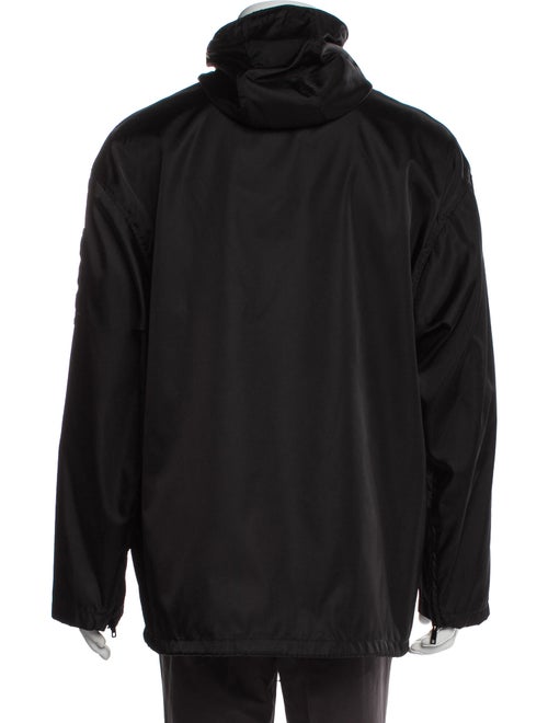 Prada 2018 Enameled Metal Triangle Windbreaker