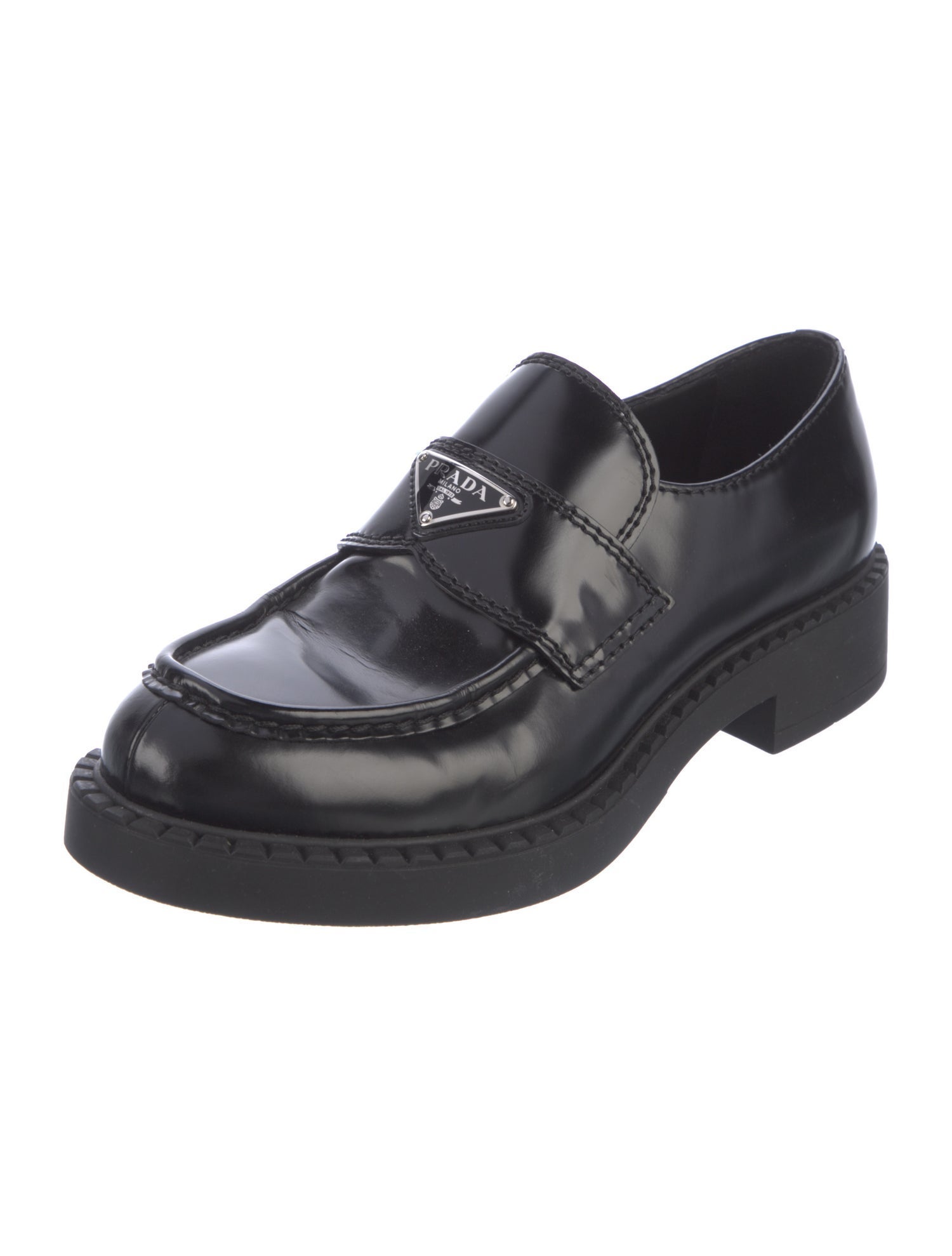 Prada Leather Oxfords