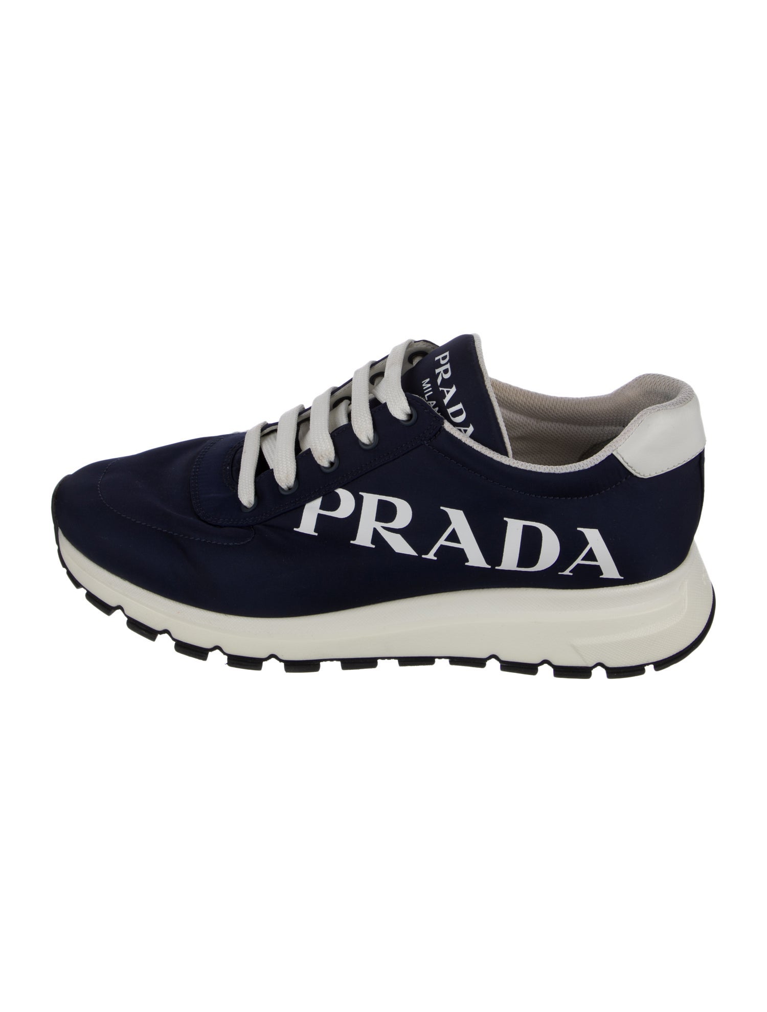 Prada Nylon Printed Sneakers