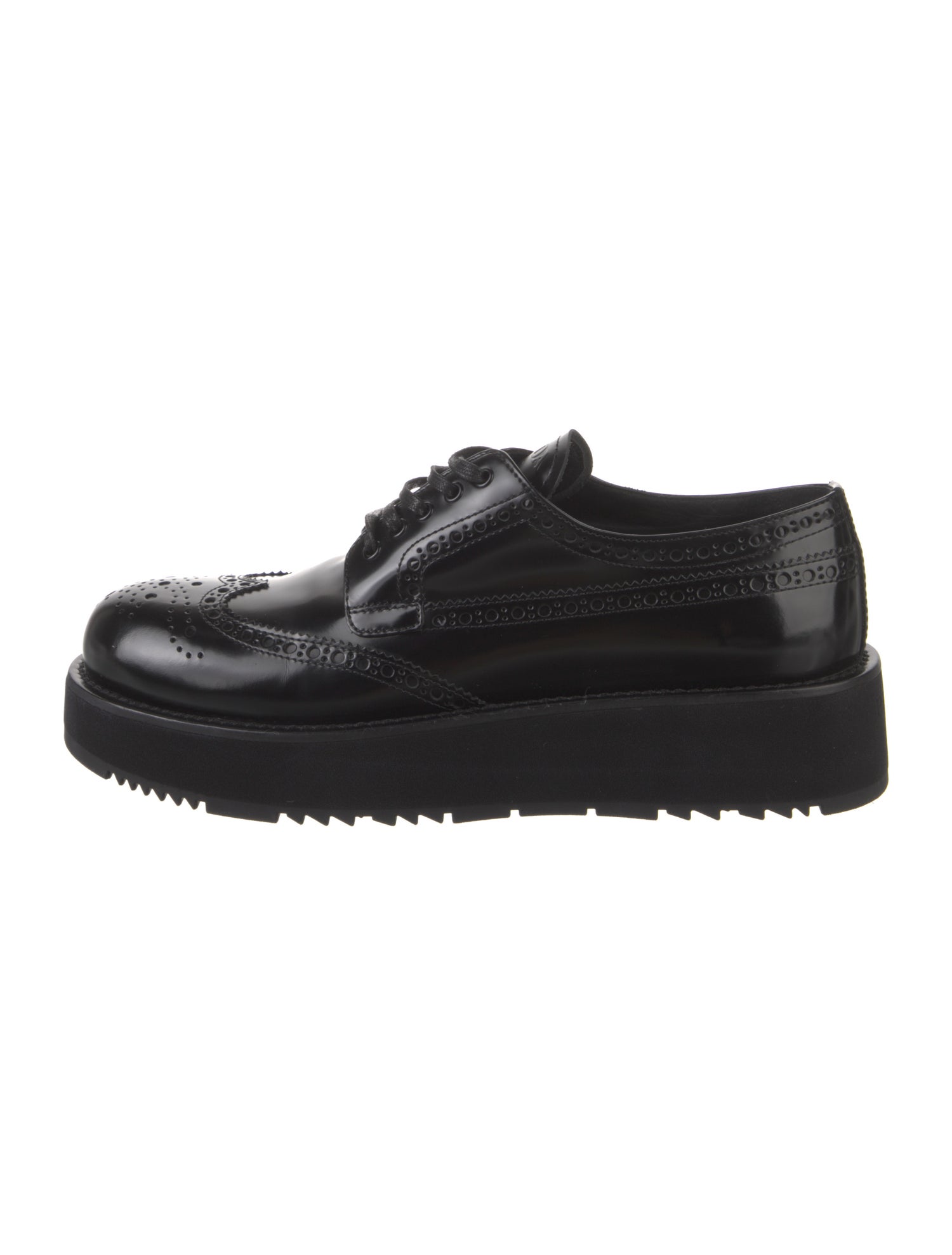 Prada Leather Oxfords