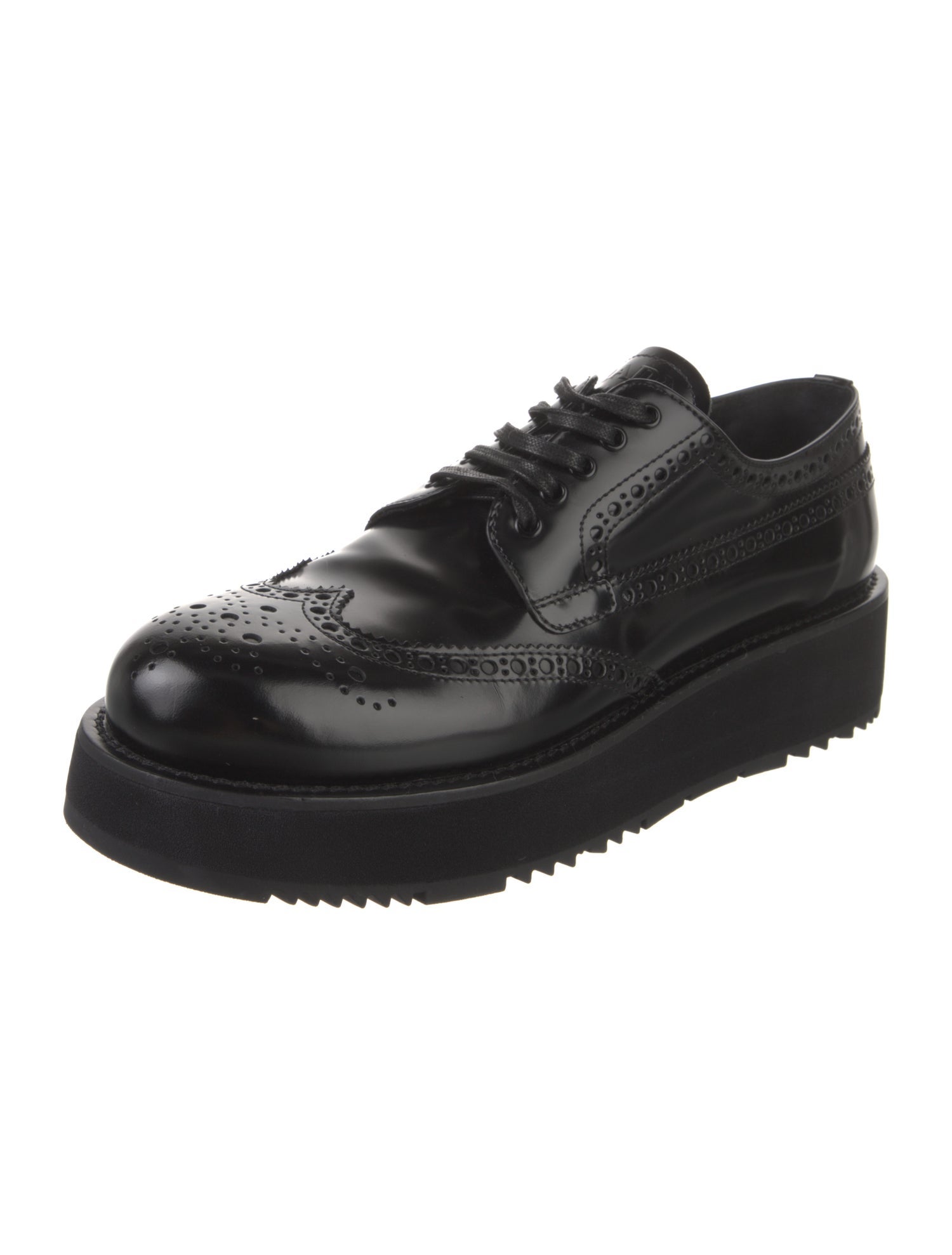 Prada Leather Oxfords