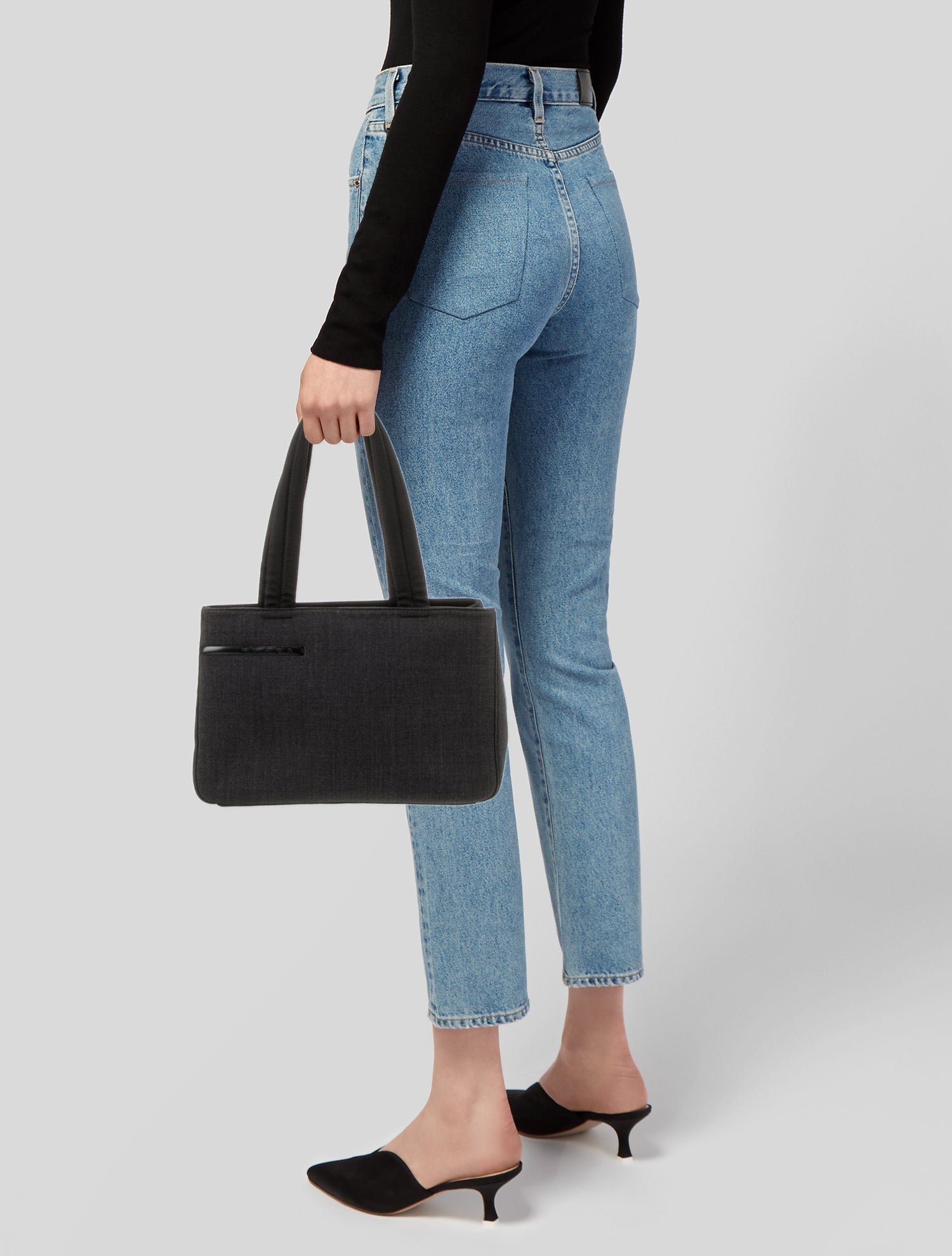 Prada Canvas Shoulder Bag