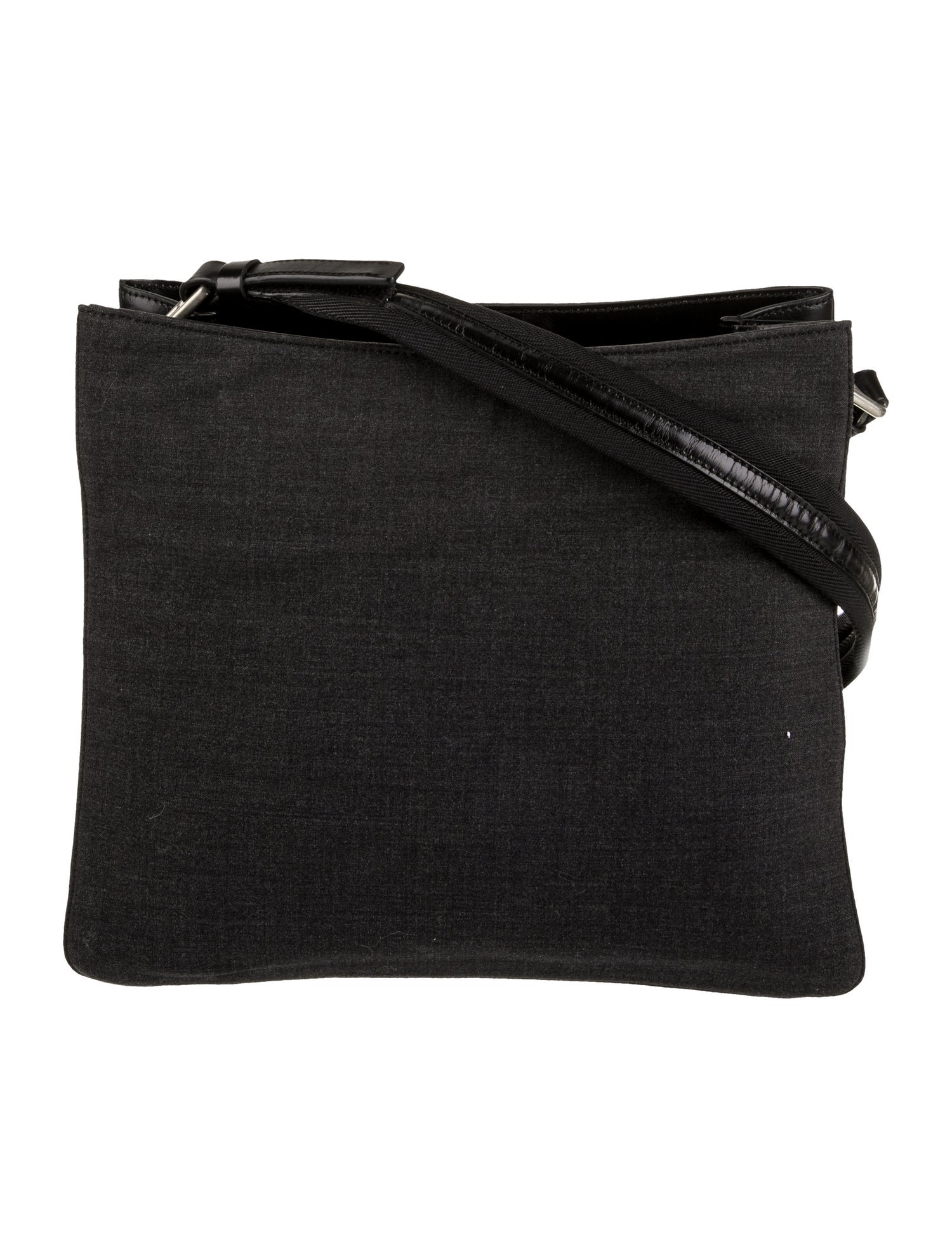 Prada Canvas Shoulder Bag