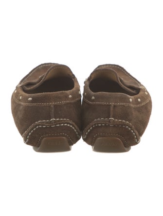 Prada Suede Loafers