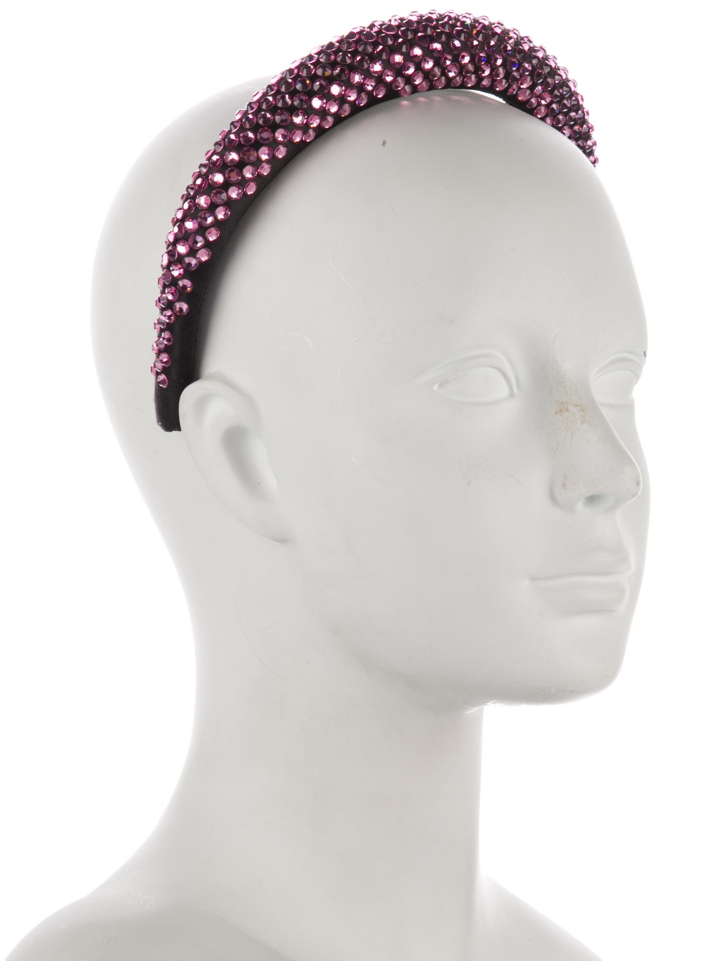 Prada Crystal Embellished Headband