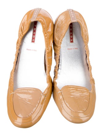 Prada Patent Leather Ballet Flats
